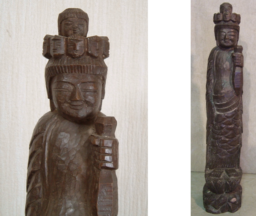 円空作十一面観音立像 文化遺産オンライン